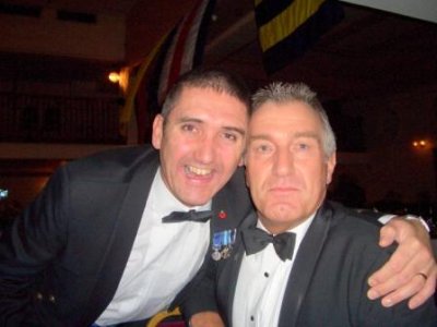 Pete Hill and Mal Hutchings